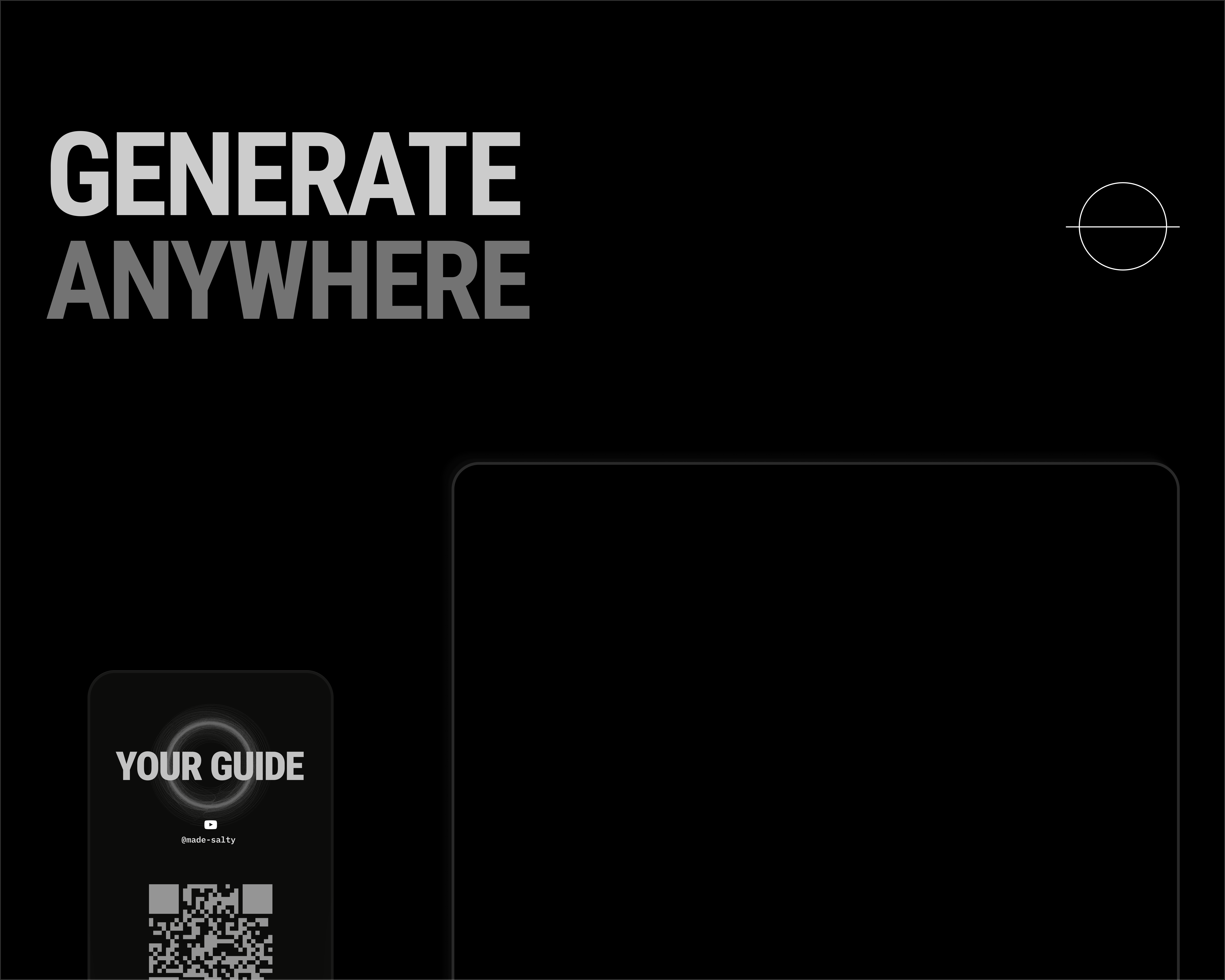 Digital salt deck generator mockup